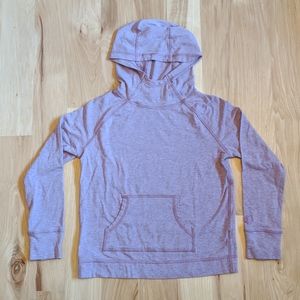 Coolibar Lightweight Purple/Lavender Pullover Sweatshirt w Kangaroo Pocket Sz S